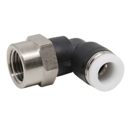 Đầu nối khí nén - khớp nối dạng khuỷu tay nữ Pisco PLF5/16-N2U Đầu nối khí nén - khớp nối dạng khuỷu tay nữ Pisco PLF5/16-N2U